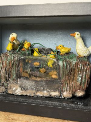 Patos a Nadar
