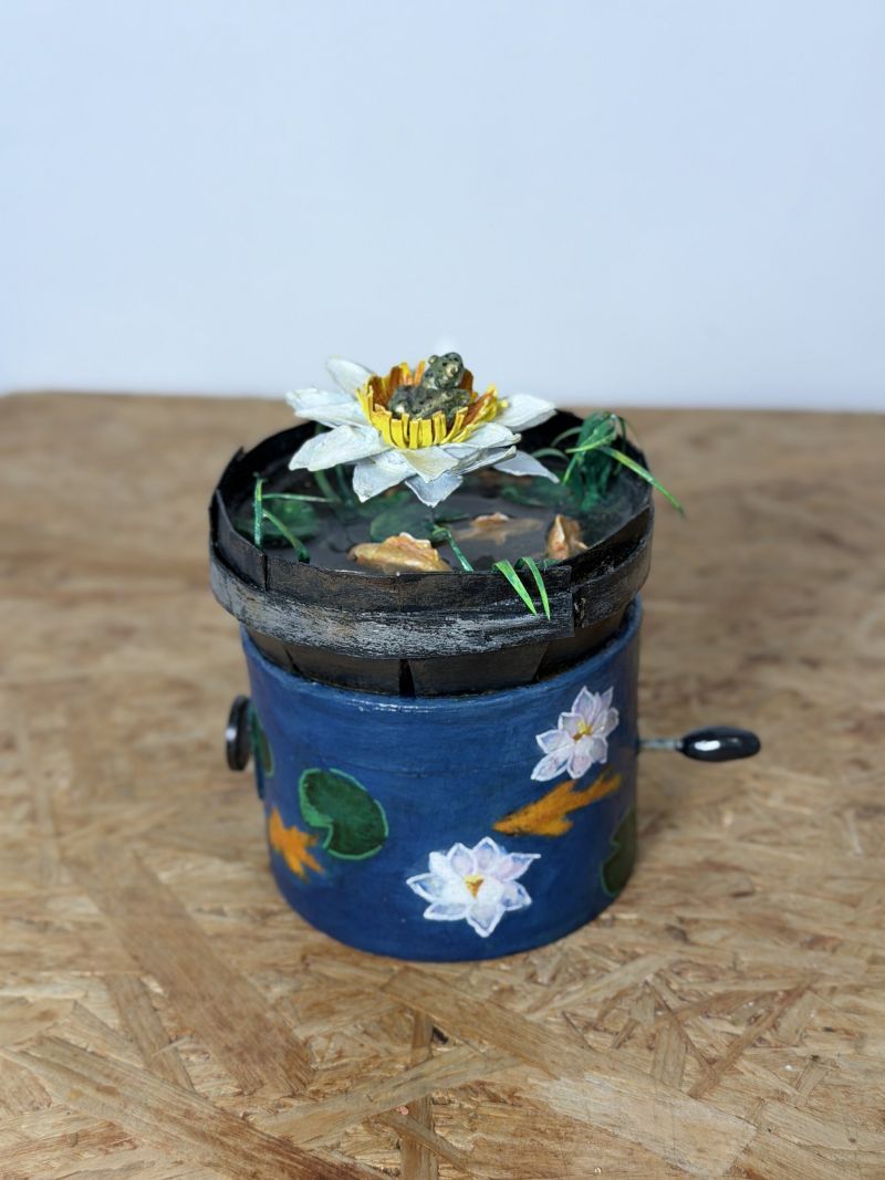 Sapo na Flor
